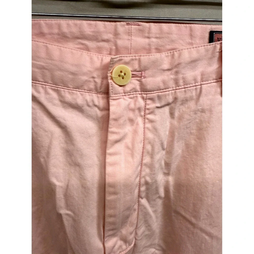 Vineyard Vines Chino Pants Mens 36x30 Pink Cotton Pockets Straight Leg Outdoor